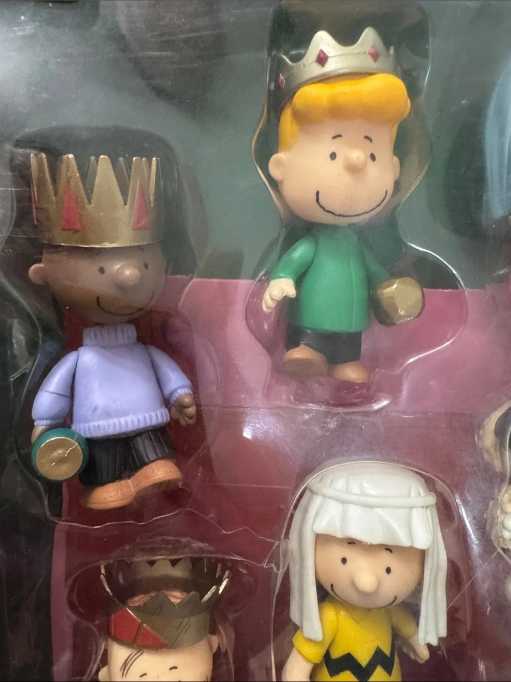 Peanuts Mini Figure Nativity Set CHRISTMAS PLAY 2010 Pageant Fold-Out Stage Box